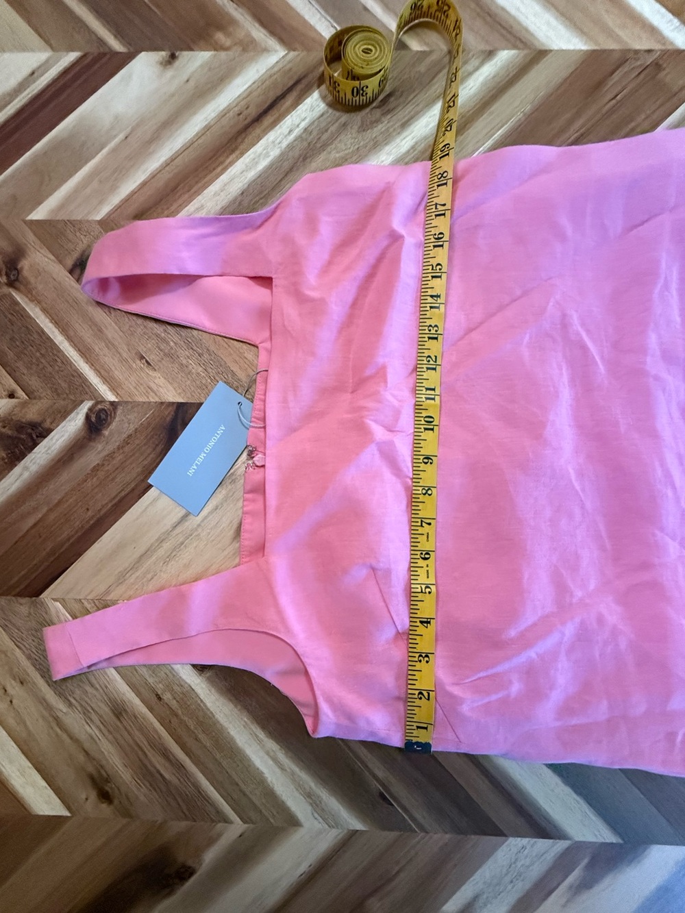 ANTONIO MELANI Pink Sleeveless Dress - Picture 4 of 7